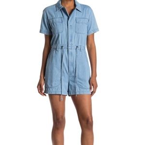 Baldwin Aurora Denim Romper size Large